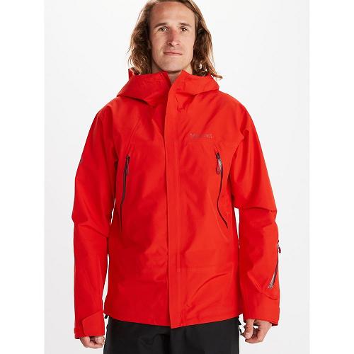 Marmot Spire Ski Jacket For Mens Red PJU108349